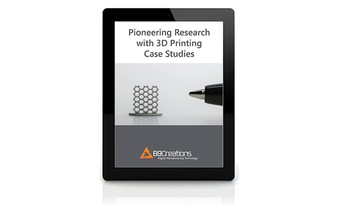 Pioneering Research with 3D Printing Case Studies