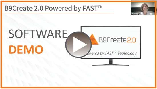 B9Create _2.0 Software Demo Video