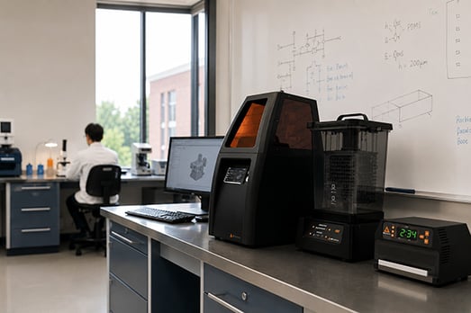 B9Creations 3D Printer Workflow in Lab
