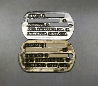 Dog tag replica