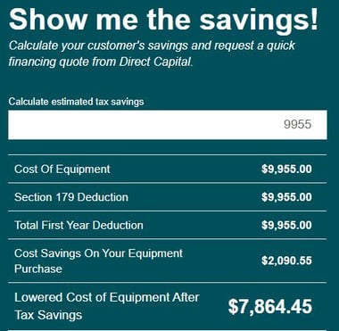 CIT Savings Calculator