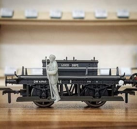 3d printed railway models gray resin on b9 core series b9creations 2