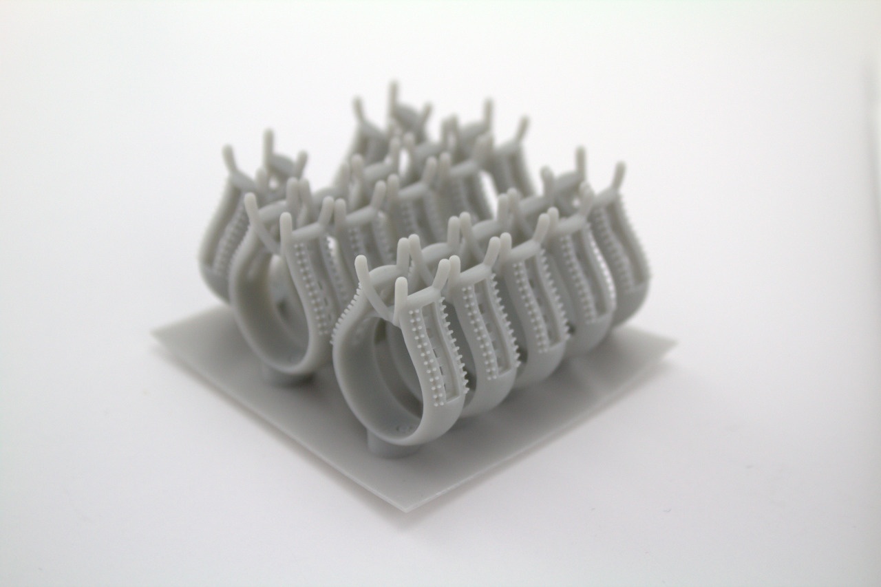 3D prototyped rings