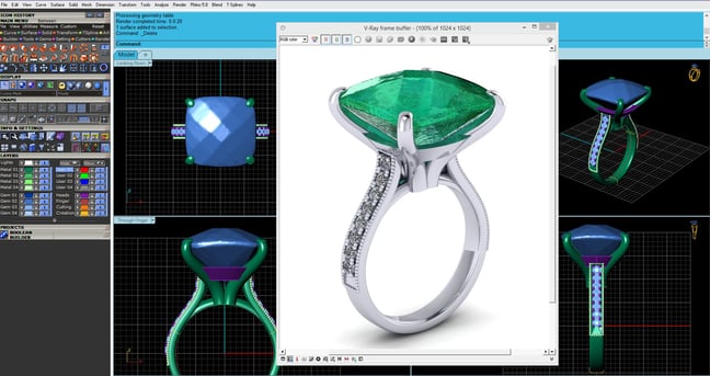 Quadshot with Render