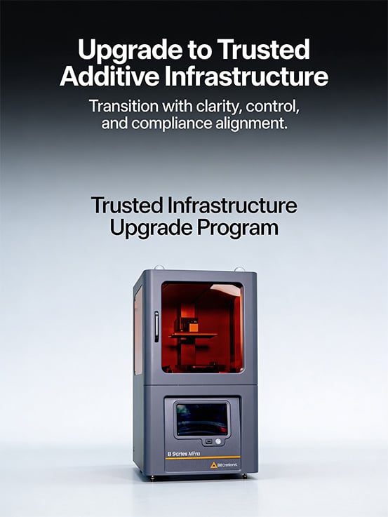 Upgrade to Trusted Additive Infrastructure Upgrade to Trusted Additive Infrastructure