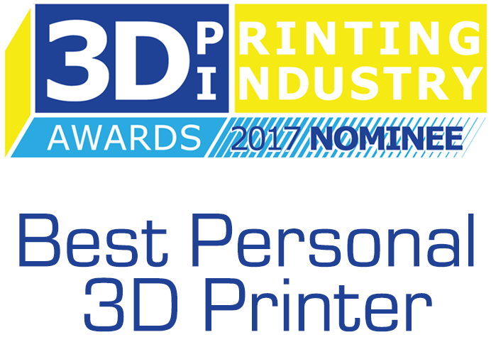 B9Creations Nominated for Best Personal 3D Printer of the Year