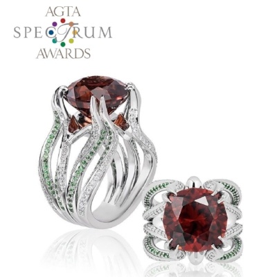 See the AGTA Spectrum Award-winning Ring Printed on a B9 Core Series